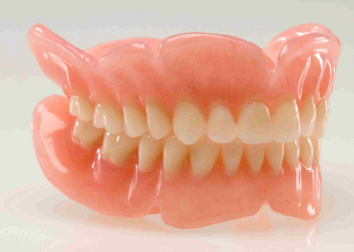 Dentures (false teeth) are an artificial prosthesis which replace one 